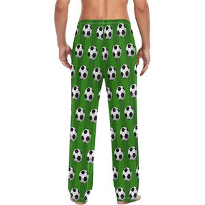 Pantalon de pyjama Green Series unisexe, vêtements de nuit de haute qualité, impression par sublimation, vêtements de nuit, couleur vive, style décontracté, pyjama ample - Product Image 2
