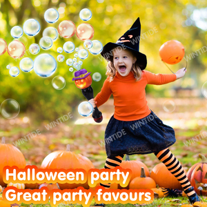 Halloween bên ủng hộ bong bóng Cây Đũa phép dính với ly kỳ dẫn hiệu ứng bong bóng Máy bí ngô trẻ em kỳ nghỉ Quà Tặng Bong Bóng đồ chơi - Product Image 3