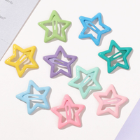 Lot de 50 pinces à cheveux étoiles élégantes pour filles, petites pinces à griffes en métal de haute qualité, accessoires scolaires