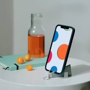 Supporto Universale a V Pieghevole Regolabile Portatile per Telefono Cellulare da Scrivania e <span class=keywords><strong>Outdoor</strong></span> - Product Image 5