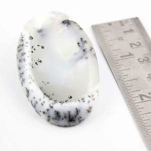 Meilleures pierres précieuses d'opale dendrite blanche 100 % naturelle, calibrées, personnalisables, certifiées, semi-précieuses, prix de gros, OEM - Product Image 1