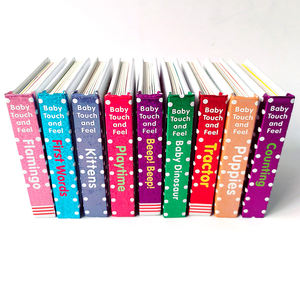 OEM personnalisé impression couleur éducation enfants sentir et toucher Story Board livre pour enfant - Product Image 4