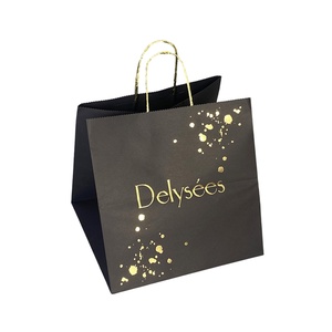 Bolsas de Regalo Rosas Personalizadas para Ropa de Lujo, Bolsas de Papel para Compras con Asas para Ropa - Product Image 4