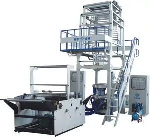 ABA yeni üç katmanlı PE plastik Film üfleme makinesi HDPE/LDPE/LLDPE işleme için rekabetçi fiyat üretim tesisi