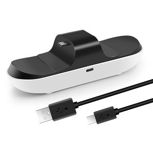 แท่นชาร์จคอนโทรลเลอร์ PS5 แบบคู่ พร้อมสาย USB-C สำหรับแท่นวางชาร์จจอยเกม PS5 - Product Image 2