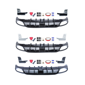 Accessoires automobiles Kit de carrosserie Diffuseur arrière en fibre de carbone Aileron arrière pour Honda Civic de 11 générations - Product Image 4