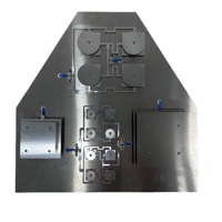 Antenne directionnelle RF à gain élevé 8 bandes 8-12 dBi de la marque JF à montage fixe pour la prévention des drones, contrôle 1,5/2,4/5,8 GHz