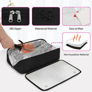 กระเป๋าจัดระเบียบอุปกรณ์ทำผม ReIaveI 2 in 1 สำหรับที่หนีบผมตรง ที่ม้วนผม อุปกรณ์พกพาสำหรับการเดินทางสำหรับผู้หญิง - Product Image 4