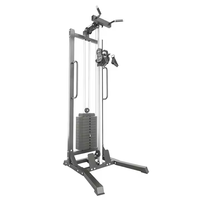 Station de musculation multifonctionnelle pour la maison, machine à tractions dorsales, à rames basses et à croisement de câbles avec pile de poids de 75 kg, entraînement complet du corps
