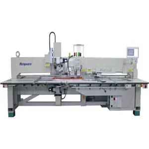 Richpeace Automatic Perforation Embroidery Sewing (Rotating) Machine for automotive upholstery