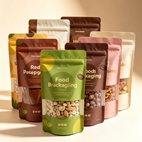 Sachets thermoscellables avec surface imprimée personnalisée pour l'emballage séparé de biscuits, bonbons et mini-snacks