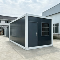 Cabane de luxe préfabriquée au design contemporain, maisons préfabriquées démontables, maison-conteneur pour espace de vie