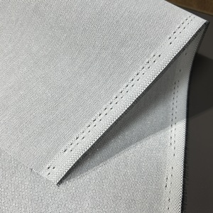 Entoilage souple 5023HF pour casquettes, en fil de caoutchouc Oxford, résine thermofusible, fil d'acier, doublure de casquette de baseball, revêtement PES - Product Image 3