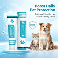 Crème de complément nutritionnel pour animaux de compagnie, formule multi-nutriments, pour un pelage brillant et des soins de la vue, pour les animaux actifs et difficiles à nourrir.