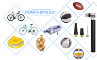 Portable Mini 300 Psi Haute Pression Main Vélo Gonfleur Lumière Vélo De Route VTT Pompes À Air avec Type De Valve Schrader