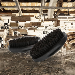 Cestomen High Quality Custom Wood Handle <b>Boar</b> <b>Bristle</b> Men's Shaving Beard <b>Brush</b> - Product Image 3