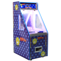 Nouvelle conception de machine de jeu d'arcade, pousse-pièces à monnayeur, avec jeu de pousse-pièces à monnayeur à trou de bonus