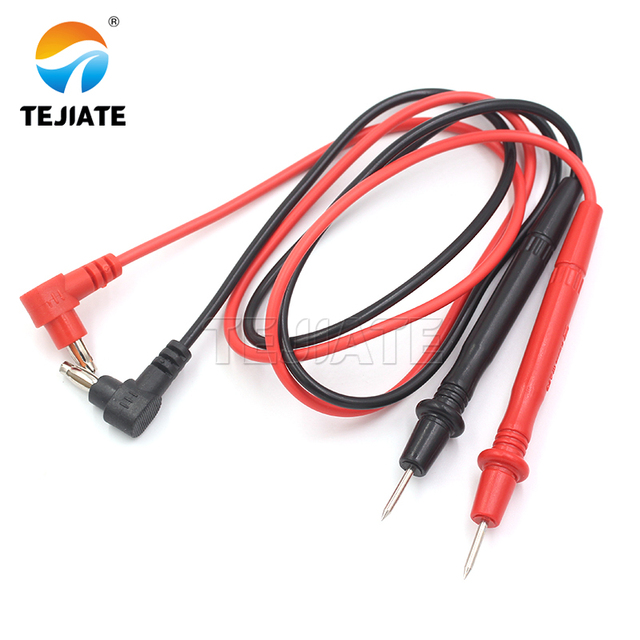 Tejiate Wholesale Multimeter Test Probe Leads Electric Meter Line 70cm/108cm Red/Black Connector ABS Material Components