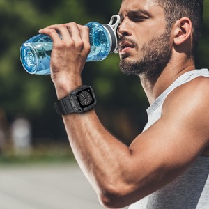 Forwelleny Armée Camouflage Étanche Résistant Aux Chutes Intégré Sport Bracelet Cas pour <span class=keywords><strong>Apple</strong></span> <span class=keywords><strong>Watch</strong></span> 8 7 <span class=keywords><strong>SE</strong></span> 6 Bande 45mm <span class=keywords><strong>44mm</strong></span> 42mm - Product Image 4