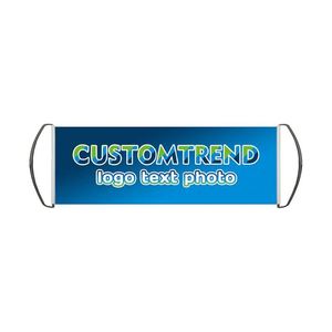 Bannière portable personnalisée en PVC imprimée UV avec logo, image et texte pour cadeaux promotionnels – Résistante aux intempéries et durable - Product Image 1