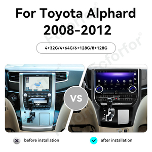 13.1 Inch Android 12 Car <strong>Radio</strong> for Toyota <strong>Alpha</strong> 20 Series 2008-2012 Car GPS Navigation Carplay Unit - Product Image 2