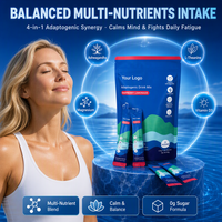 Poudre de boisson adaptogène instantanée au lait entier avec vitamine D3 pour café latte – Usage adulte, prêt à la vente, saveur personnalisée, marque privée
