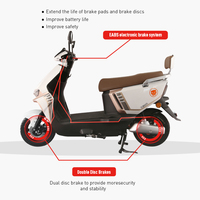 Moto électrique haute vitesse 1200w 1000w 95N.m longue portée