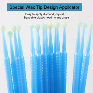 Precio de fábrica: Microaplicador desechable con punta de microcepillo para cera, gemas dentales y blanqueamiento dental, producto de higiene bucal de plástico - Product Image 6