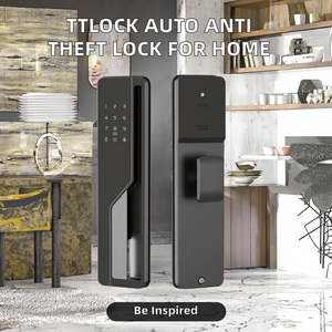 Système de verrouillage à combinaison tactile antivol entièrement automatique TTlock, alimenté par USB, avec carte de mot de passe sécurisée pour la maison et l'extérieur - Product Image 2