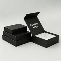 Boîte cadeau rigide magnétique avec lamination mate couleur pleine et insert en EVA pour l'emballage de parfums