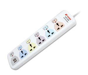 Interruttore industriale con interruttori elettrici Multi-spina e presa di estensione universale 13A <span class=keywords><strong>corrente</strong></span> nominale - Product Image 6