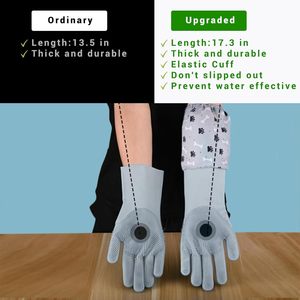 Guantes de lavado de perros, guantes de aseo de mascotas con cepillos suaves, baño y Masaje para perros y gatos, - Product Image 5
