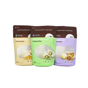 Bolsa de plástico para alimentos congelados personalizada para mariscos/albóndigas, pizza de frutas congeladas, rollos de primavera, kebabs, patatas fritas - Product Image 6