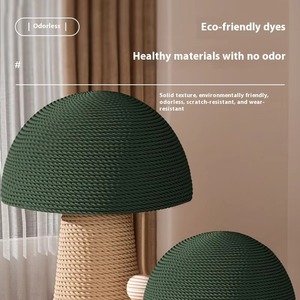 Pilzförmiger Katzenkratzer für Hauskatzen zum Schutz von Möbeln, Katzenkratzbaum mit Sisal und Ballspielzeug - Product Image 6