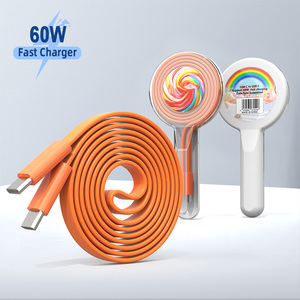Câble de charge rapide USB-C Type-C PD, transfert de données, garantie 12 mois, MagStack pour téléphones Android, tablettes, ordinateurs, écouteurs - Product Image 1