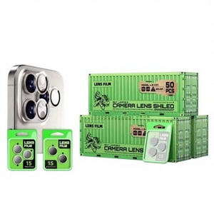 Nuova Pellicola Protettiva in Vetro Temperato per Obiettivo Fotocamera <span class=keywords><strong>iPhone</strong></span> <span class=keywords><strong>11</strong></span> 12 13 14 15 16 17 <span class=keywords><strong>Pro</strong></span> Max - Product Image 1