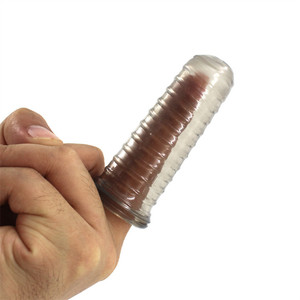 Funda de pene reutilizable <span class=keywords><strong>para</strong></span> hombres, condón rotico <span class=keywords><strong>para</strong></span> agrandar el pene - Product Image 2