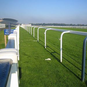 Mạnh mẽ nhựa PVC <span class=keywords><strong>2</strong></span>-đường sắt ngựa hàng rào cho đào tạo căn cứ và cưỡi Đấu Trường tại nhà máy sản xuất cạnh tranh giá - Product Image 5