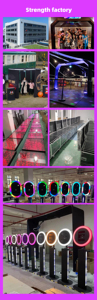 เครื่องถ่ายภาพโฟโต้บูธ 360 องศา คุณภาพสูงระดับมืออาชีพ จากโรงงานโดยตรง สำหรับ 4 คน ฉากหลัง 3 มิติ สำหรับงานวันเกิด - Product Image 6