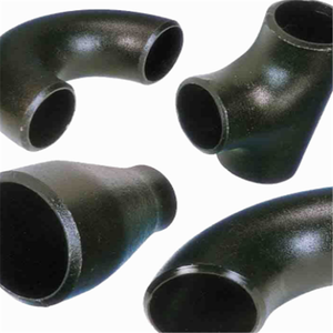 Tubos de tubería de acero al carbono sin costuras, accesorio de 90 grados para pintura negra, coderas Largos Soldados de acero inoxidable, buena calidad - Product Image 2