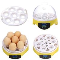 Machine à couver HHD prête à être expédiée, couveuse pour 7 œufs pour poussins