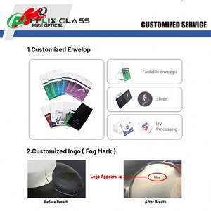 Vente directe d'usine Lentilles optiques progressives en résine de haute qualité à deux pièces avec revêtement vert HMC 1,49 Diamètre 70 mm Protection des yeux - Product Image 4