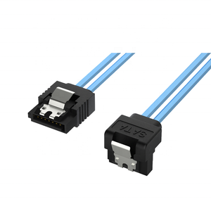 Rcd 1m חיצוני מיני hd בקר כבל 90 מעלות 4 sata 7pin 90 מעלות 4 sata 7pin נקבה עם latch עבור אלקטרוניקה - Product Image 2