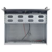 Châssis de contrôle industriel 4U de 19 pouces en stock chez le fabricant, ultra-court, profondeur 350 mm, boîtier de serveur ATX