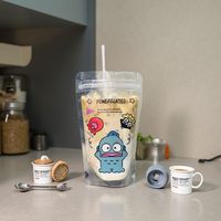 Matte transparante 500ml herbruikbare zelfstaande sapzak met draaggreep, lekvrije ritssluiting, verpakking voor melk, ijskoude fruitdranken