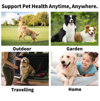 Gants de nettoyage pour animaux de compagnie OEM ODM personnalisés, lot de 6, lingettes-gants pour chiens et chats à marque privée pour l'entretien quotidien