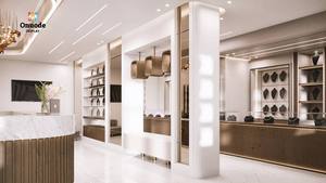 การตกแต่งภายในร้านขายเครื่องประดับหรูหราพร้อมตู้โชว์สั่งทำพิเศษ |   เฟอร์นิเจอร์ร้านขายเครื่องประดับดีไซน์บูติกพรีเมียม - Product Image 3