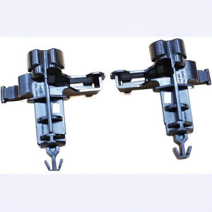 Clip de calandre intelligent de type T 4517500384 4517500484 pour réparation et remplacement de voiture, plastique noir - Product Image 1