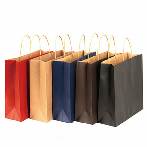 ที่กำหนดเองพับแพคเกจช้อปปิ้งถุงของขวัญถุงกระดาษงานฝีมือ - Product Image 6