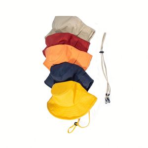 Made Cotton Bucket Fishing Hat Foldbable High Quality Cotton Bucket Hats for Women Men Breathable <b>Sunscreen</b> Bucket Hat - Product Image 6